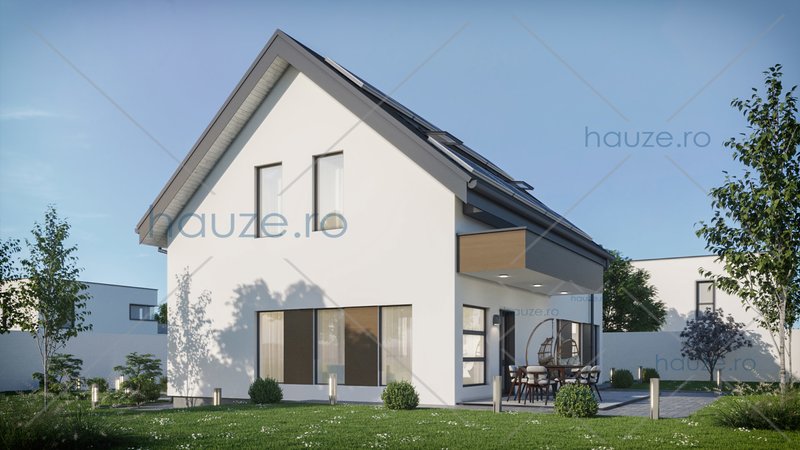 Hauze - Proiecte case, arhitectura, structura si instalatii
